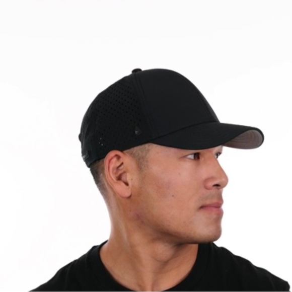 Melin A-Game Hydro Performance Snapback Hat In Black - Picture 8 of 15
